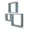 Ekena Millwork Square, Open Back, Vintage Farmhouse Shadow Box Shelves, Barnwood Decor Collection, PK3 DECR15SBSQOBBU - alternate 5